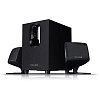 Колонки MicroLab M-108, система 2.1, саб-деревина/сат-пластик, 6Вт+2*2.5Вт, Black