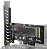 Контролер JEYI M.2 NVMe M-Key SSD to PCI-E 3.0/4.0 x4/ x8/ x16