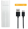 Кишеня для SSDM.2 SHL-R320 Metal Case M,2 SSD, NVMe, 1xUSB 3.0