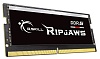 Модуль пам'яті SoDDR 5 16GB 4800 MHz 1.2v G.Skill Ripjaws (F5-4800S3434A16GX1-RS)