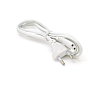 Кабель Power для побутової техніки, 1.5 м, 0.5mm, PC-184/2, CEE 7/16 2 pin White (PC-184/2 CEE7/16-C7-CCA15)
