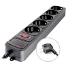 Мережевий фільтр Gemix Surge protector 3.0м