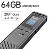 Диктофон Voltronic 64GB Black