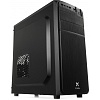 Корпус Vinga CS111B Miditower, ATX, 400W Black