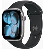 Смарт-часы Apple Watch Series 11 GPS 46mm Space Grey Alu. Case w. Black S. Band - M/L (MEV44)