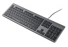 Клавіатура VINGA KB735 , USB, Black-Grey