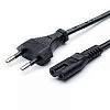 Кабель Power для побутової техніки, 1.5 м, 0.5mm, PC-184/2, CEE 7/16 2 pin (PC-184/2 CEE7/16-C7-CCA15)