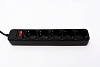 Мережевий фільтр ProLogix (PRS-075UPS5-18B) для ДБЖ, 5 розеток, 0.75, 1.8 м, чорний