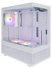 Корпус 1stPlayer Mi7-A-2F2R-W-1F2-W-WH White без БЖ