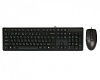 Клавіатура A4 Tech KK-3330 + Мишка, USB, Black