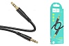 Кабель аудіо 1 м, Jack 3.5-3.5 (AUX-IN) Hoco UPA24
