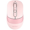 Мишка A-4 Tech FB10C Pink, Rechargeable, Wireless/Bluetooth, USB