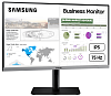 24" Монітор Samsung LS24R650FDIXCI, (FHD, IPS, 75Hz, VGA, HDMI, DP)